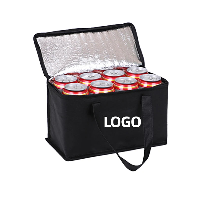 Custom Printed Insulated Lunch Cooler Bag | OEM ODM Food Delivery Tote | 1,000 Pcs MOQ