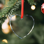 Custom Engraved Glass Ornaments 78mm | MOQ 100