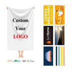Custom Microfiber Beach Towels: 50 MOQ, 7-Day Lead, Quick-Dry | Sand-Free Personalized Towels