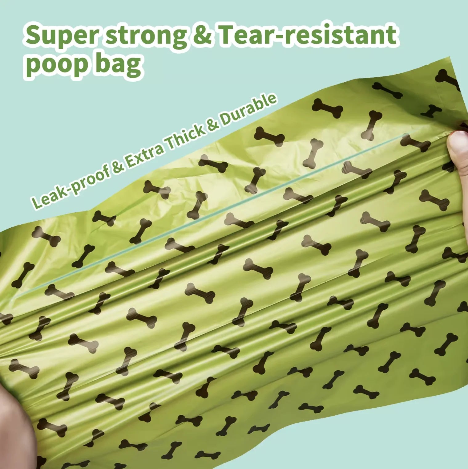 Custom Cornstarch Dog Poop Bags | Biodegradable Compostable | Eco-Friendly Wholesale
