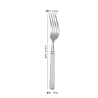 Roman Pillar Flatware Set | Nordic Gold | CE LFGB SGS | 100 MOQ