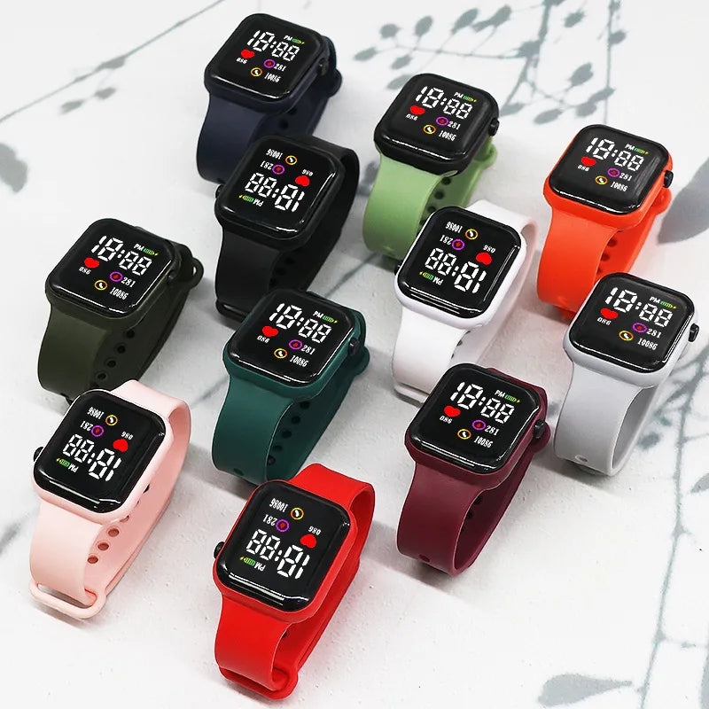 Custom Kids Digital LED Watch with Logo | 6-Day Lead Time