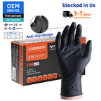Custom Nitrile Disposable Gloves 10,000pcs MOQ | 510K FDA, CE, Powder-Free, 3-6mil for Medical Food