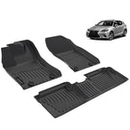 Lexus CT200h 2011-2017 Custom Fit All-Weather TPE Floor Mats