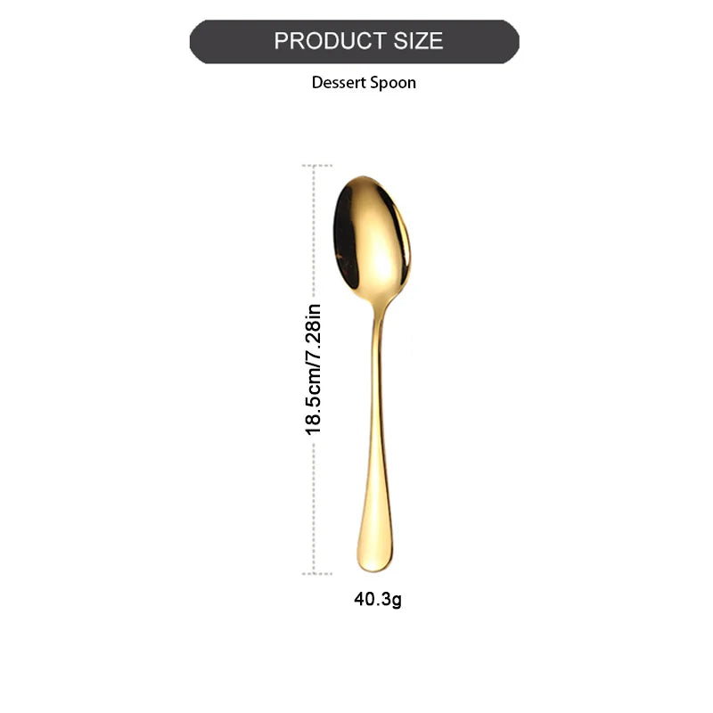 Custom Luxury Flatware Set with Logo | 300 MOQ | 7-Day Lead