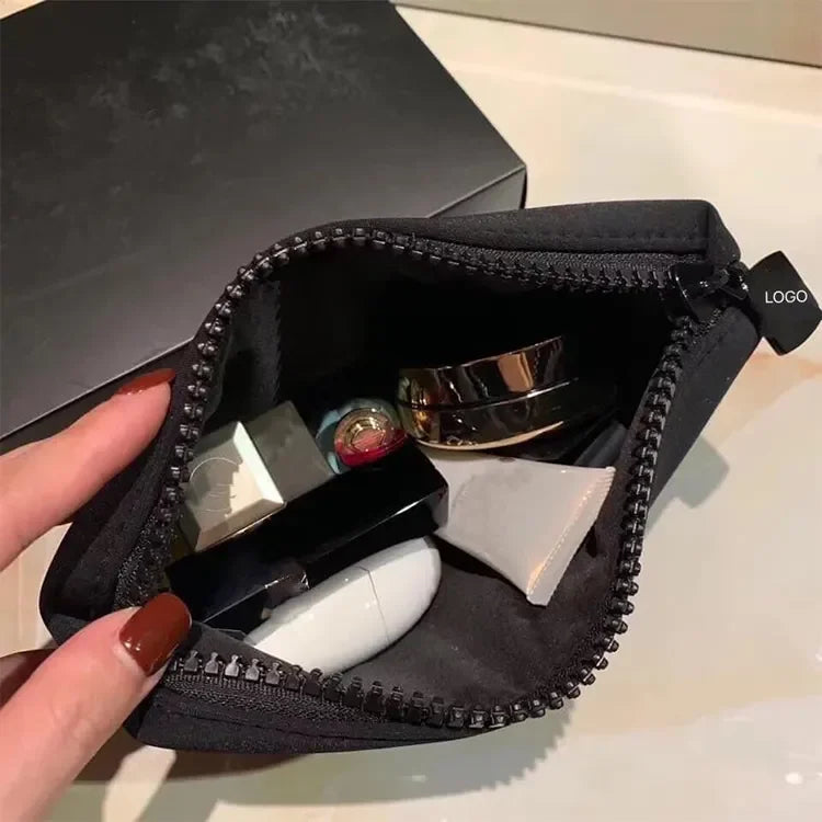 Custom Neoprene Cosmetic Bags | 50 MOQ | Eco-Friendly