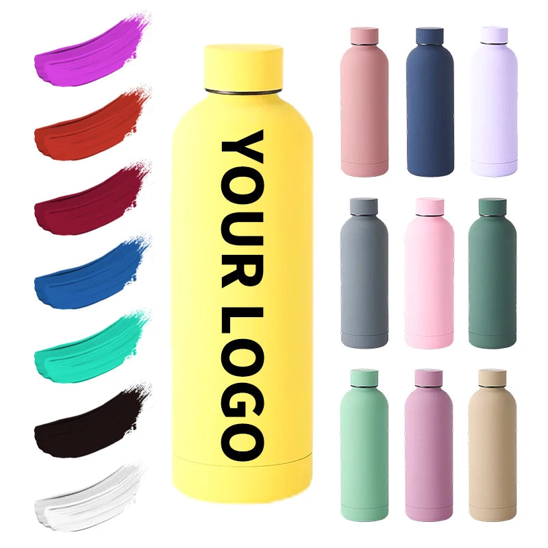 Custom Stainless Steel Insulated Water Bottle for Corporate Gifts, Events, and Everyday Use