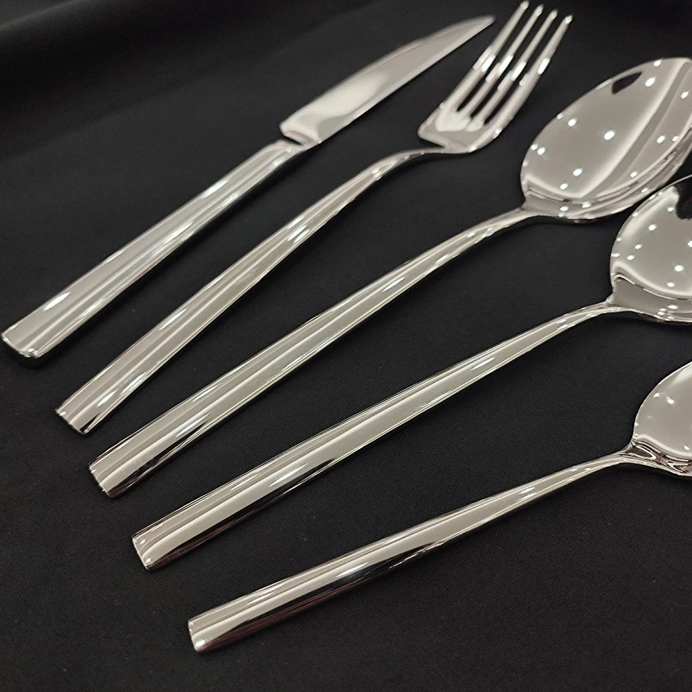 Custom Engraved 304 Stainless Steel Flatware | MOQ 50 Pieces