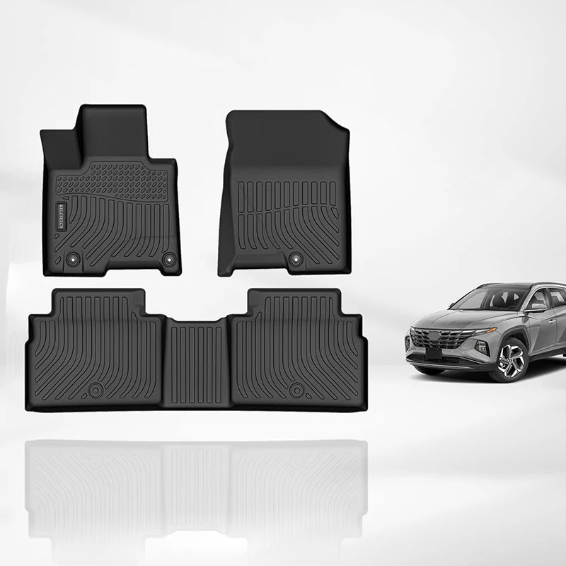 Custom Fit All-Weather TPE Floor Mat Set for Toyota Jeep Hyundai and Chevrolet
