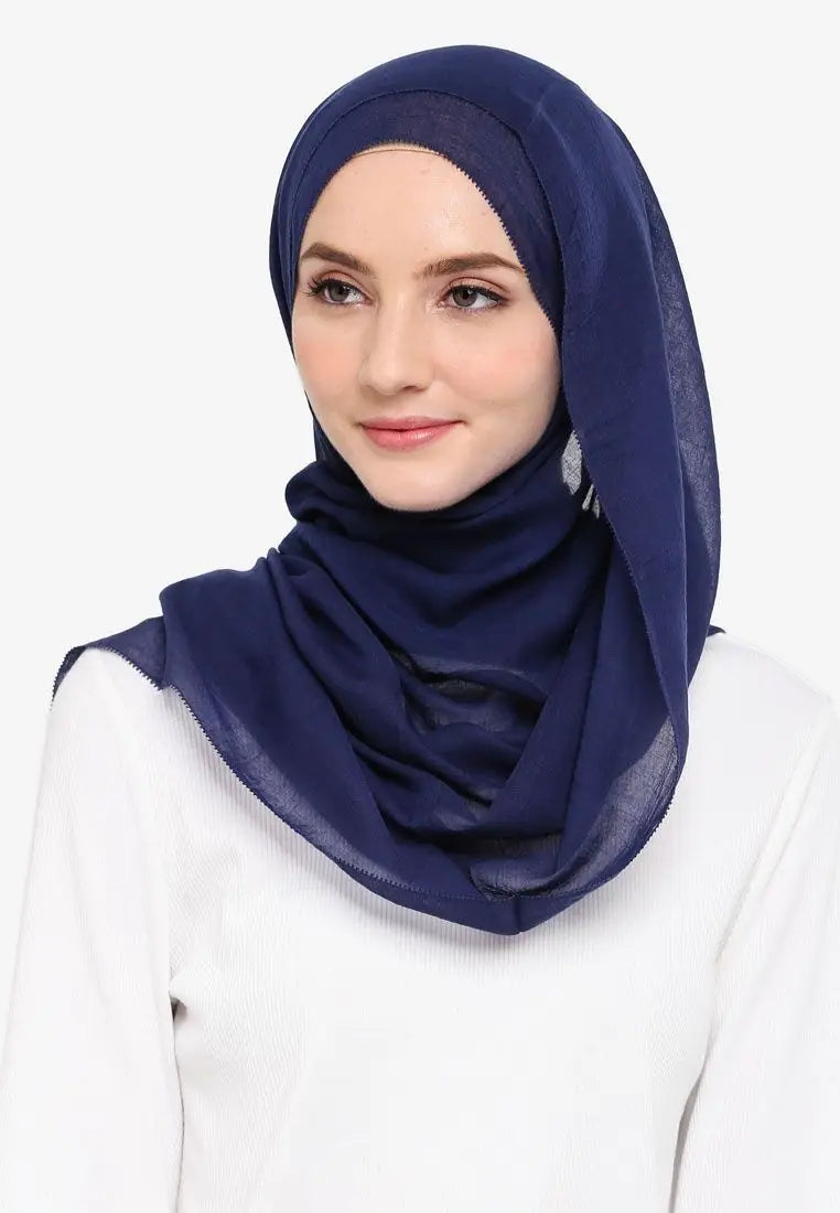 Custom Cotton Hijab | Eyelash Edge Shawl | MOQ 20