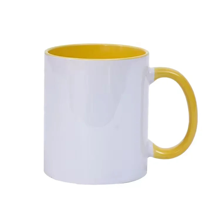 Custom 350ml Ceramic Mug | FDA/CE Certified | 36 MOQ | Sublimation