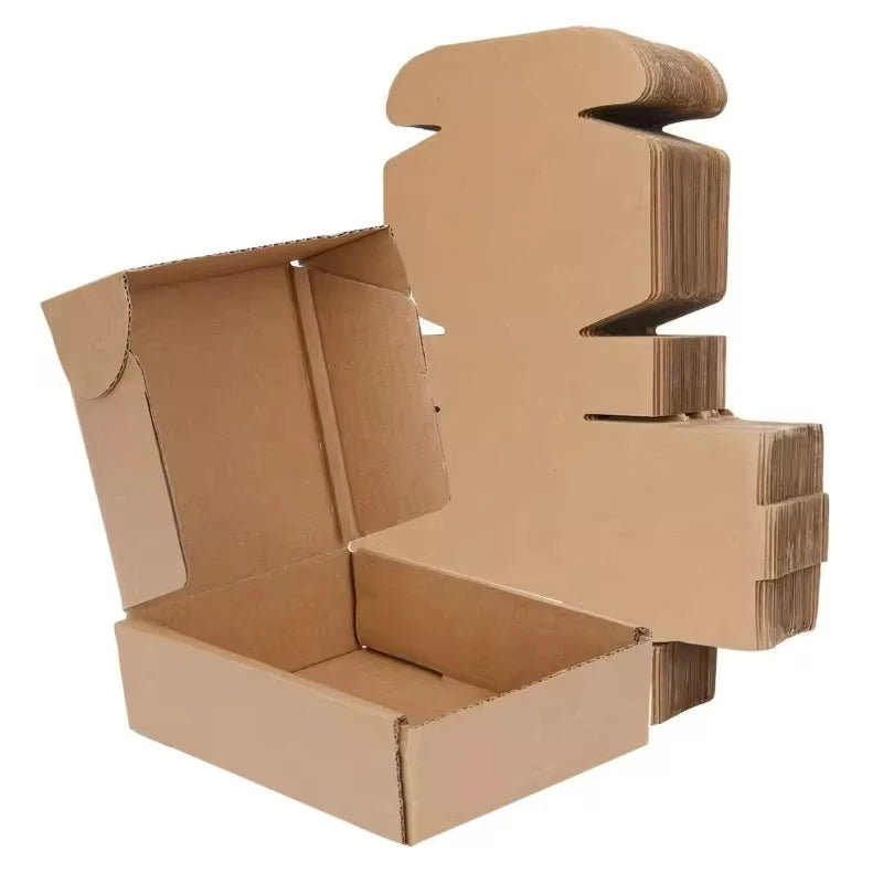 5-Ply Corrugated Shipping Boxes: 500 MOQ, 8-Day Lead, 6-7mm | ISO Certified E-commerce Packaging