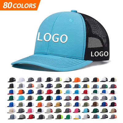 Custom Richardson 112 Trucker Hat | Leather Patch Cap MOQ 50