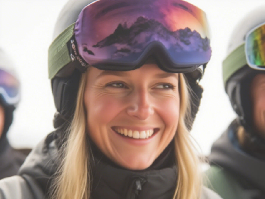 Custom Logo Ski Goggle Cover Sleeve | Spandex Microfiber