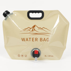 Custom 8L Collapsible Water Bag with Logo | ISO9001/22000, Food Grade, 140 MOQ