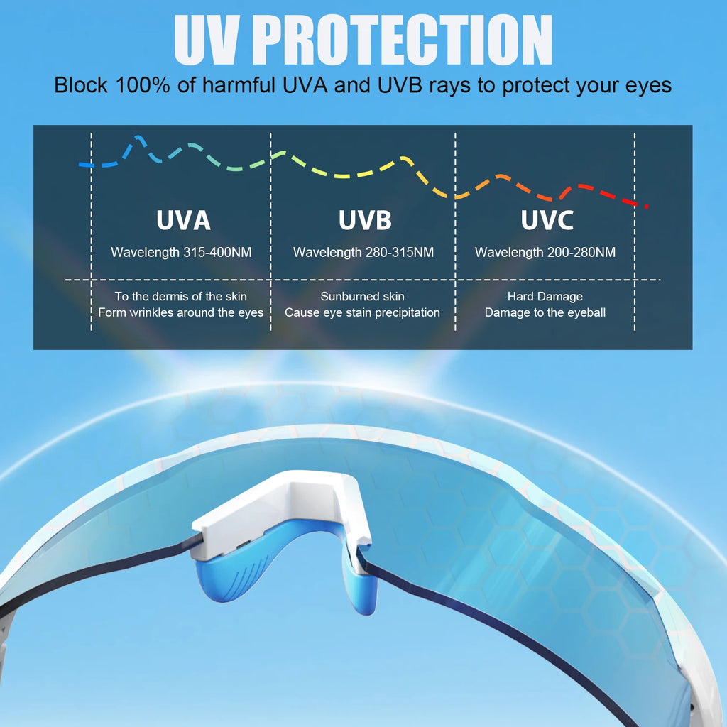 Custom TR90 UV400 Sport Sunglasses with Logo | MOQ 50 pcs