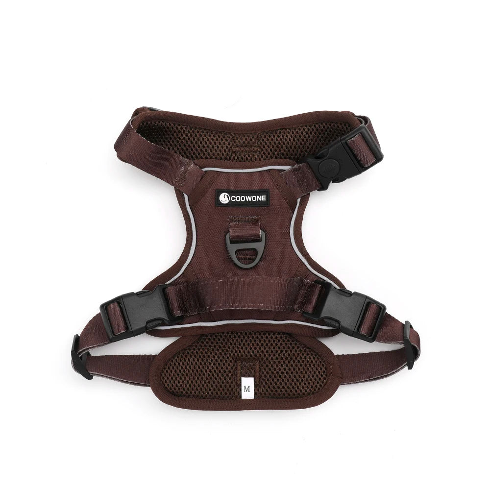 Custom Dog Harness Set | No-Pull Reflective | 20 MOQ | Logo $1.50