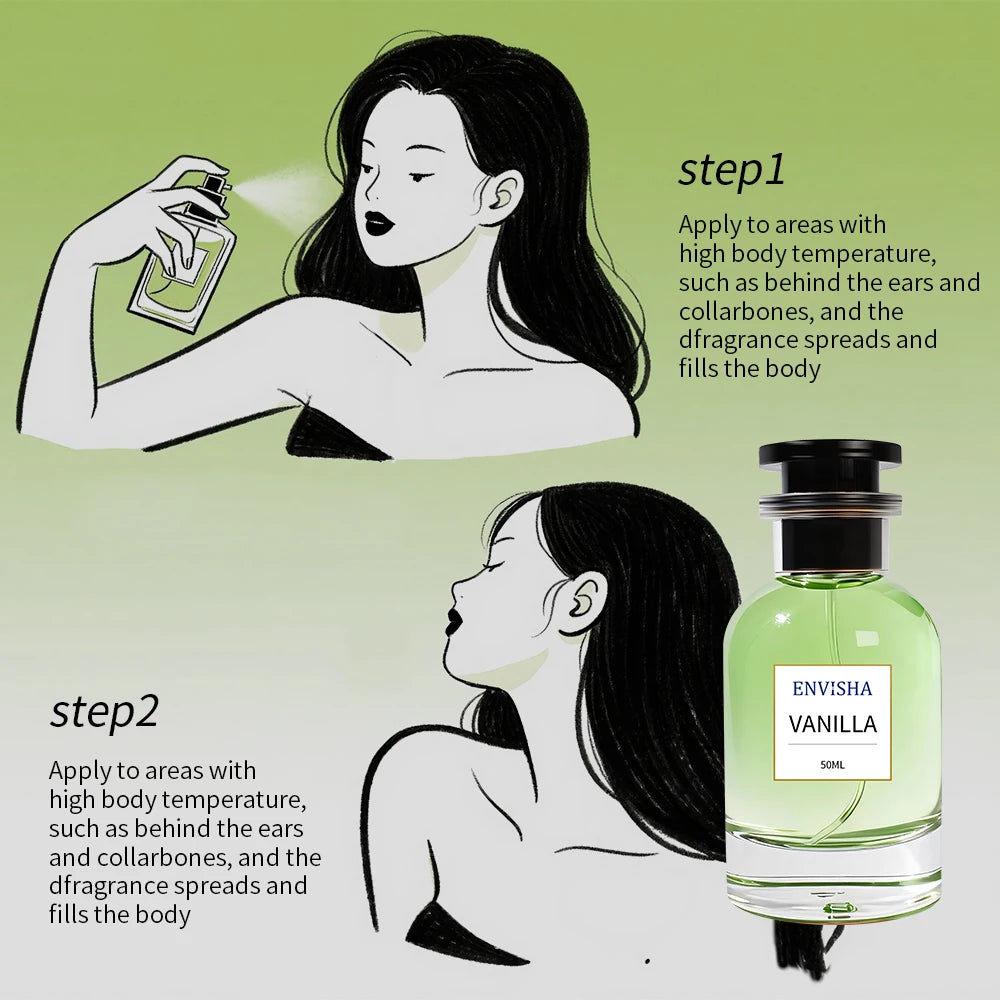Natural Herbal Body Perfume | Vanilla Scent | Custom Logo | 200 MOQ | Private Label