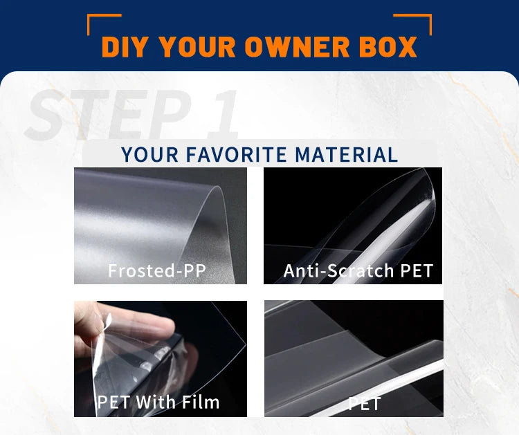 Custom Transparent PET Boxes | 1,000 MOQ | 15-Day Lead