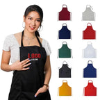 Custom Logo Waterproof Apron | 65/35 Polyester Cotton Chef Apron