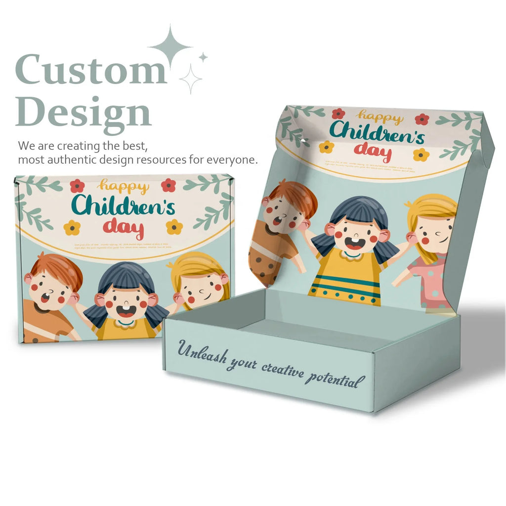 Collapsible Corrugated Box Custom Print | 500 MOQ, Free Sample, 8 Finishing Options