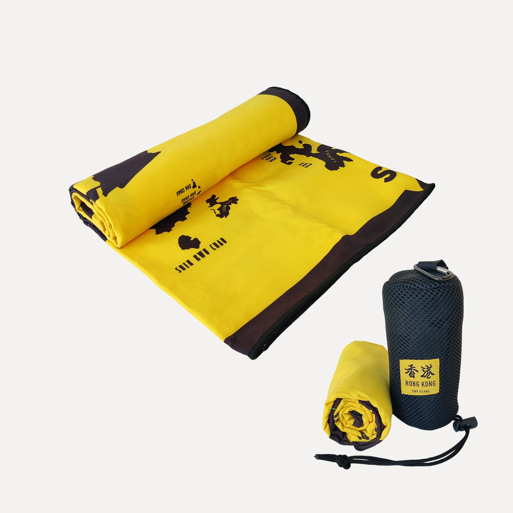 Custom Microfiber Sports Towel | Quick-Dry Absorbent Towel | Bulk Gym Merchandise