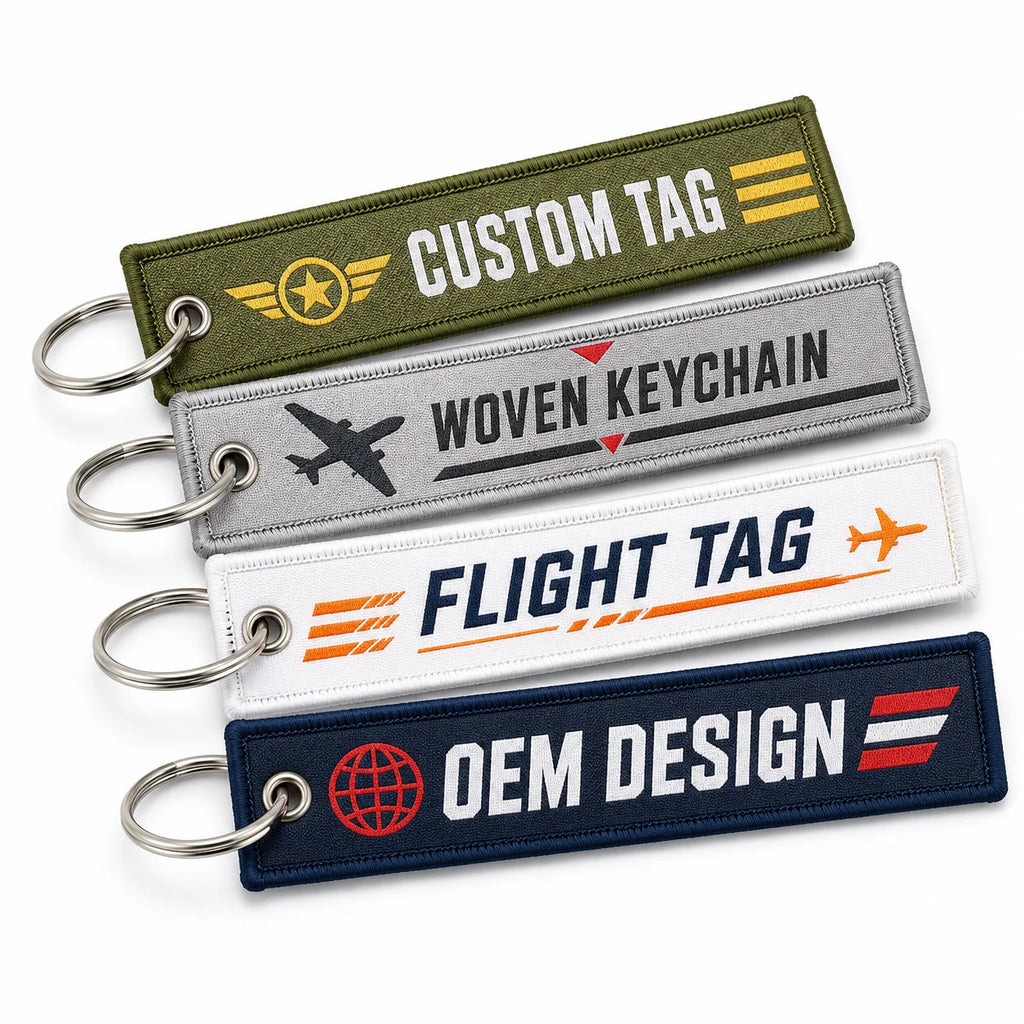 Custom Woven Keychains | UV Printed Promotional Keyrings