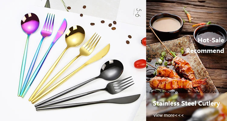 Custom Stainless Steel Cutlery Set | 304 Grade | 100 MOQ | Laser Engraved