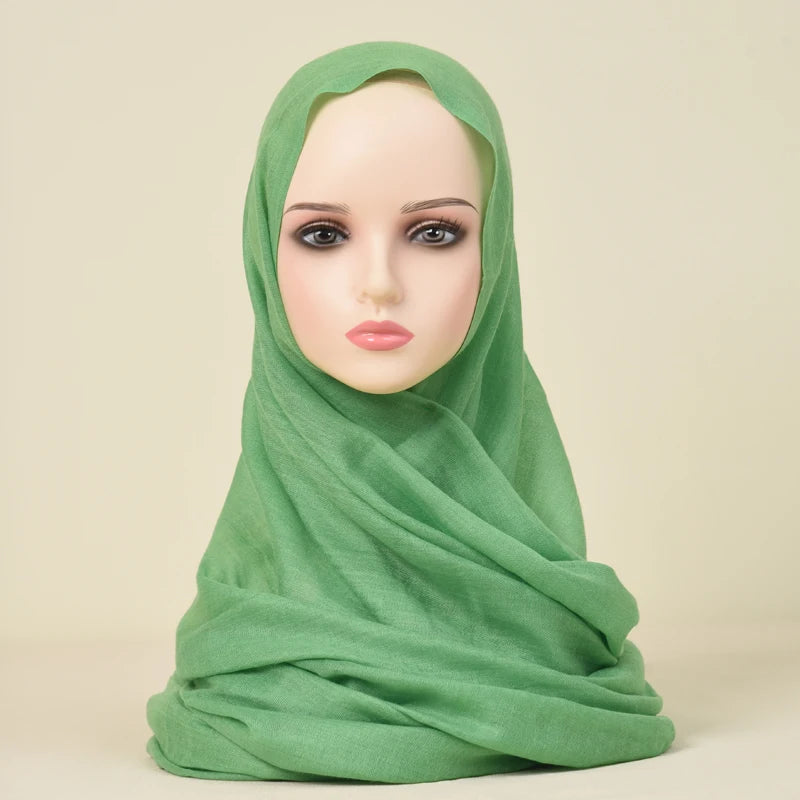 Polyester Silk Satin Hijab | 107x180cm | 24 Colors | Wholesale | Custom Packaging