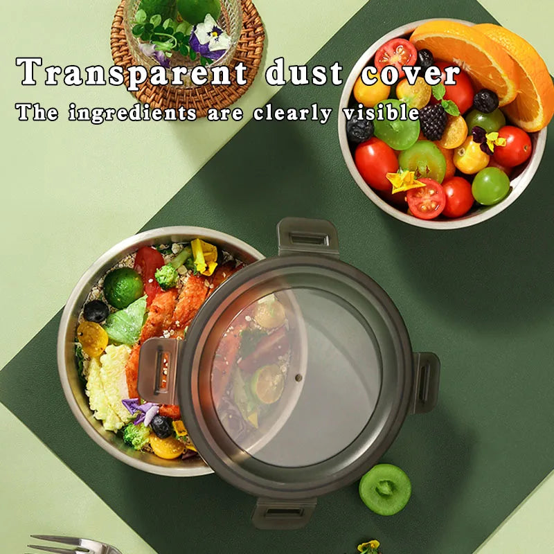 304/316 Stainless Steel Food Storage Container | 100 MOQ | Leak-Proof