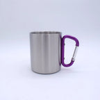 Carabiner Camping Tumbler 200ml 300ml | Custom Logo | 304 SS