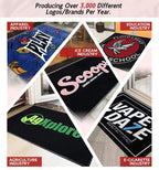 Custom Logo Outdoor Door Mats Wholesale | MOQ 50 sqm