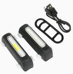 USB Rechargeable Bicycle Tail Light with Logo | MOQ 1 pc