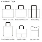 Custom Cotton Canvas Tote Bags with Logo | MOQ 100 Pcs