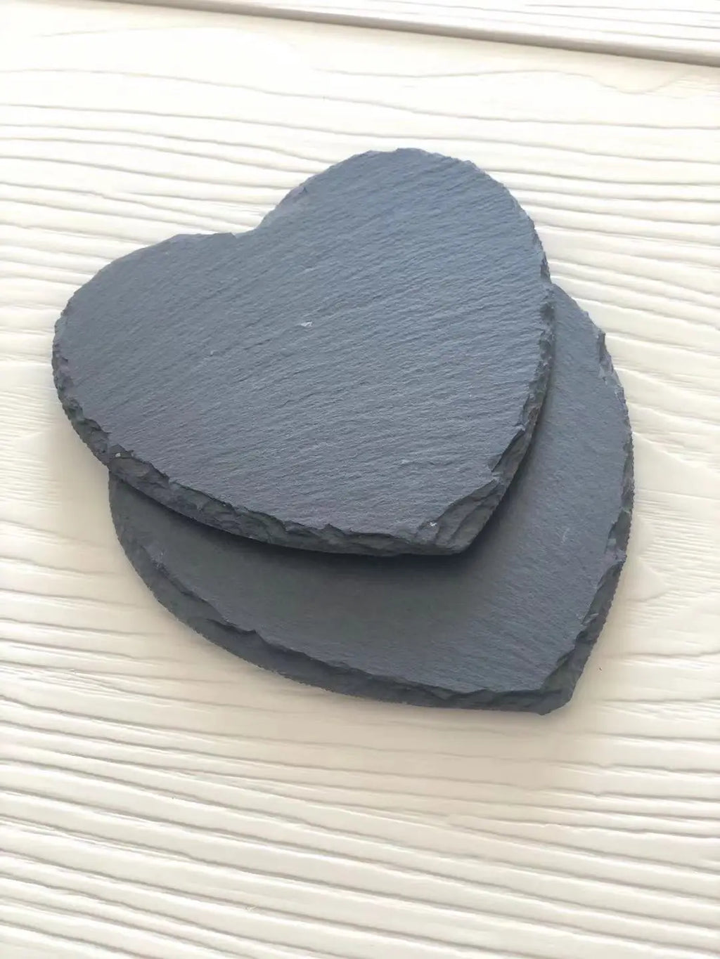 LFGB Certified Slate Coasters 4x4 | Custom Logo | Natural Stone | Bulk