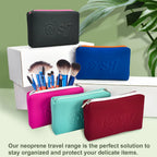 Custom Neoprene Makeup Bags with Logo | MOQ 500 | ISO Certified