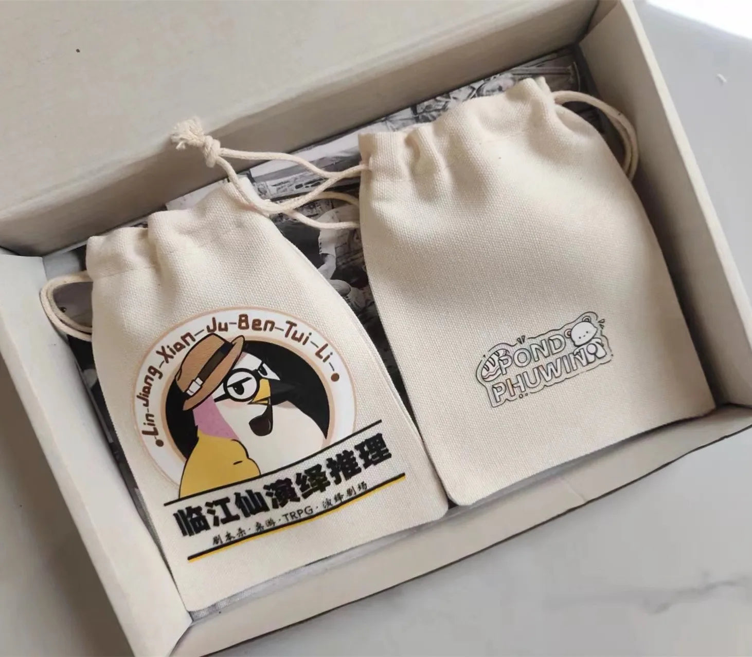 Organic Cotton Drawstring Bags Wholesale | Custom Logo Sustainable Packaging