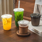 Custom Logo Takeaway Plastic Cups | Bulk MOQ 5000