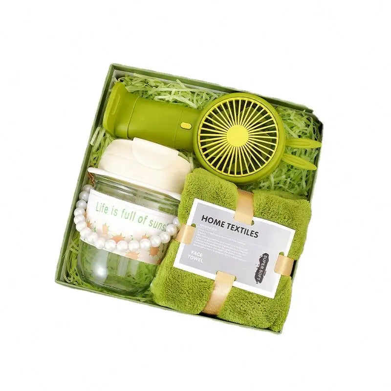 Custom Ceramic Gift Sets: 10 MOQ, 5-Day Lead | Mug, Bottle, Towel for Weddings & Corporate Gifts