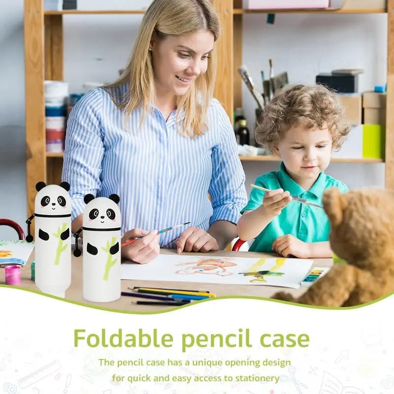 Custom Silicone Pen Holder with Logo | LFGB Certified, Foldable Animal Shape, 500 MOQ