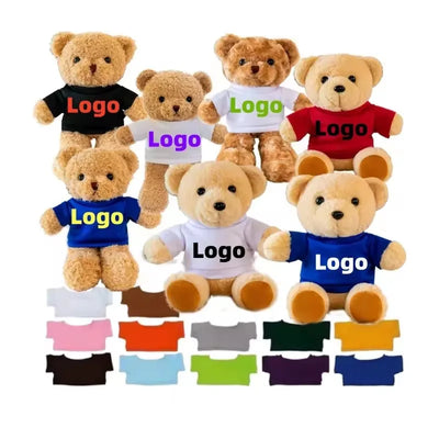 Custom Teddy Bears | 1 MOQ | 7-Day Sample | Embroidered Logo