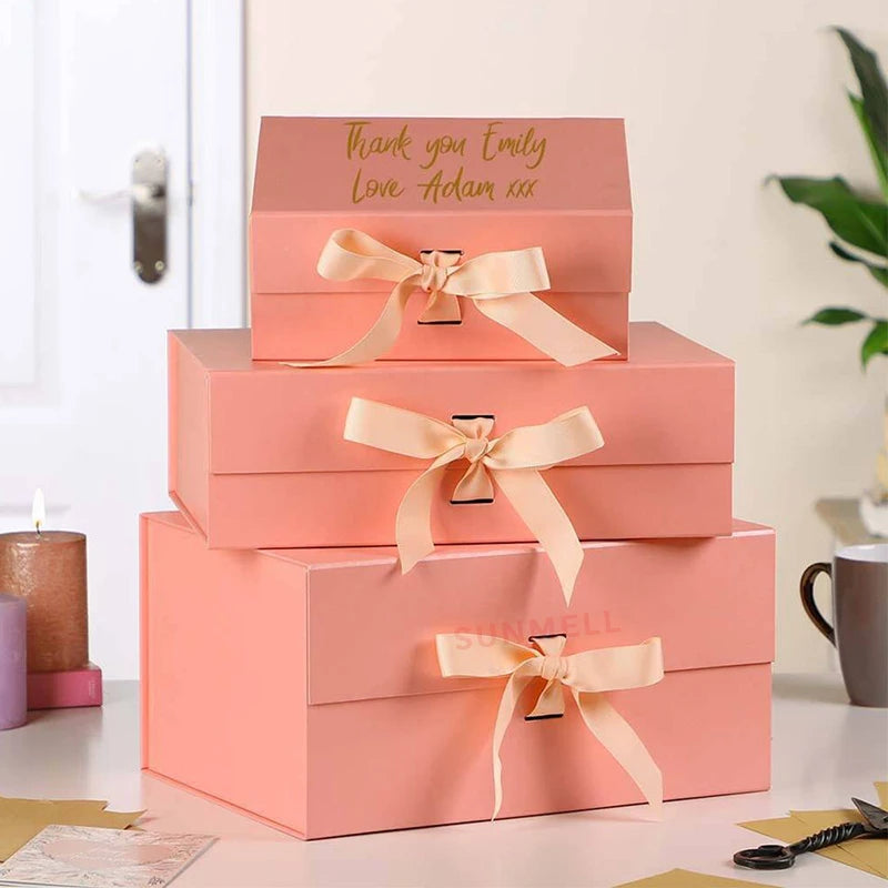 Custom Rigid Magnetic Gift Box | Collapsible Luxury | 500 MOQ