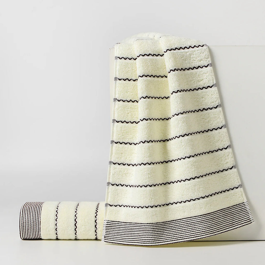 100% Pure Cotton Extra-Thick Face Towel | 120g | OEM Logo | 1 MOQ | Hotel Spa