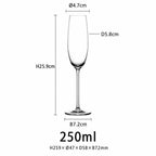 Vintage Crystal Wine Glasses: 500 MOQ, 14-Day Lead, LFGB Certified | Custom 500-1000ml Goblets
