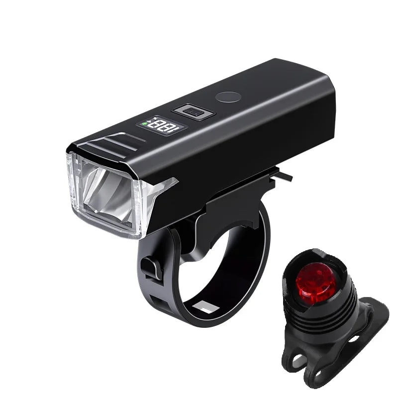 Night Sensor Power Display Bike Light | Custom Bicycle Rechargeable