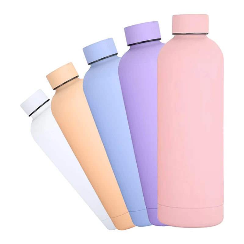 Stainless Steel Insulated Water Bottles in Multiple Sizes for Daily Use, Travel and Custom Branding