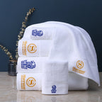 Custom Luxury Hotel Towel Set with Logo | 100 MOQ | OEKO-TEX