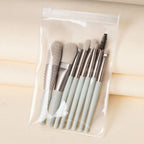 Custom 8-Piece Makeup Brush Set with Logo | 3,000 MOQ