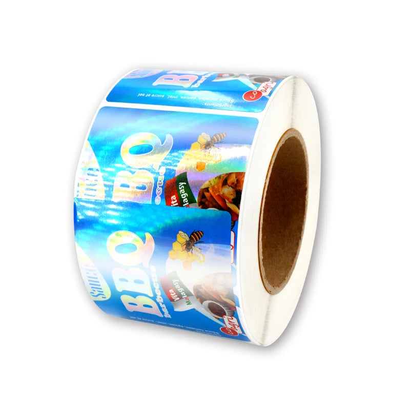Custom Adhesive Labels with Logo | MOQ 100 | ISO Certified