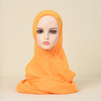 Polyester Silk Satin Hijab | 107x180cm | 24 Colors | Wholesale | Custom Packaging